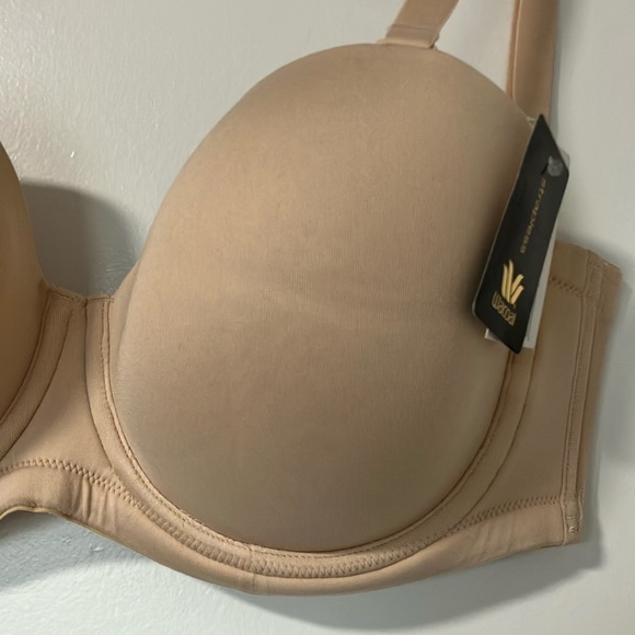 NWT Wacoal | Strapless "Red Carpet" Seamless Nude Underwire Bra - Picture 4 of 15